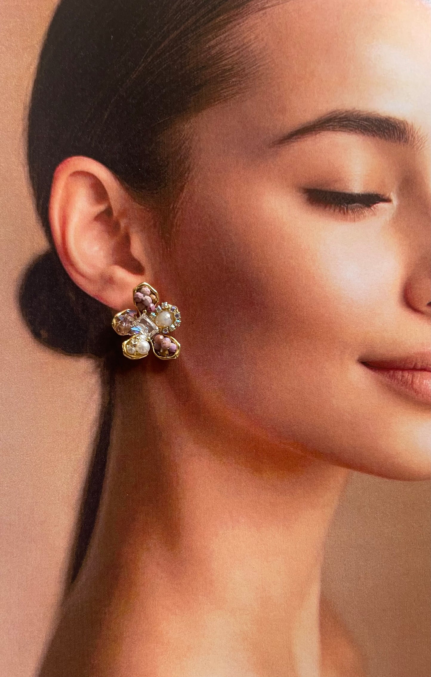 Roselle Handmade Earrings