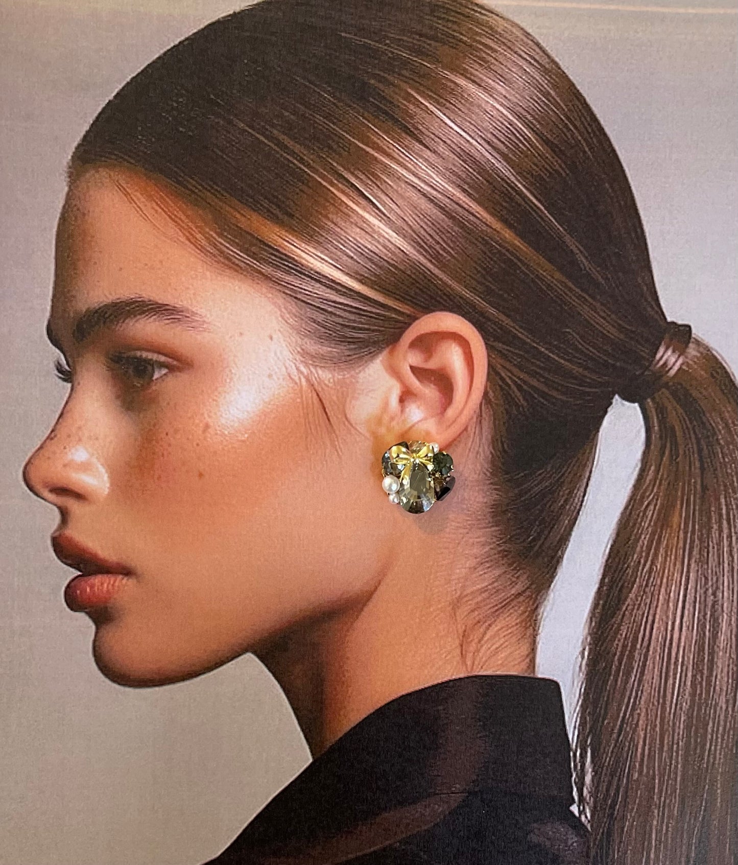 Grace Handmade Bow Earrings