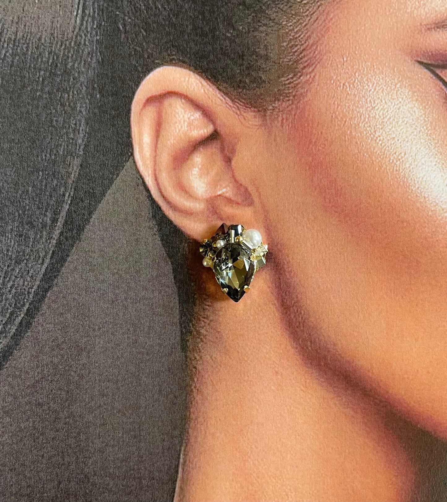 Noir Handmade Earrings