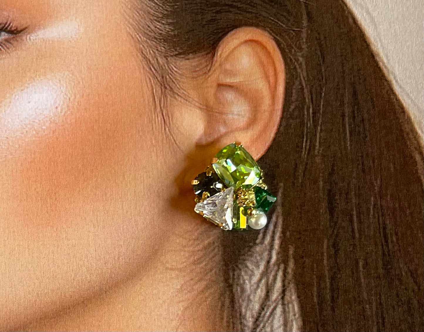 Gardenia Handmade Earrings