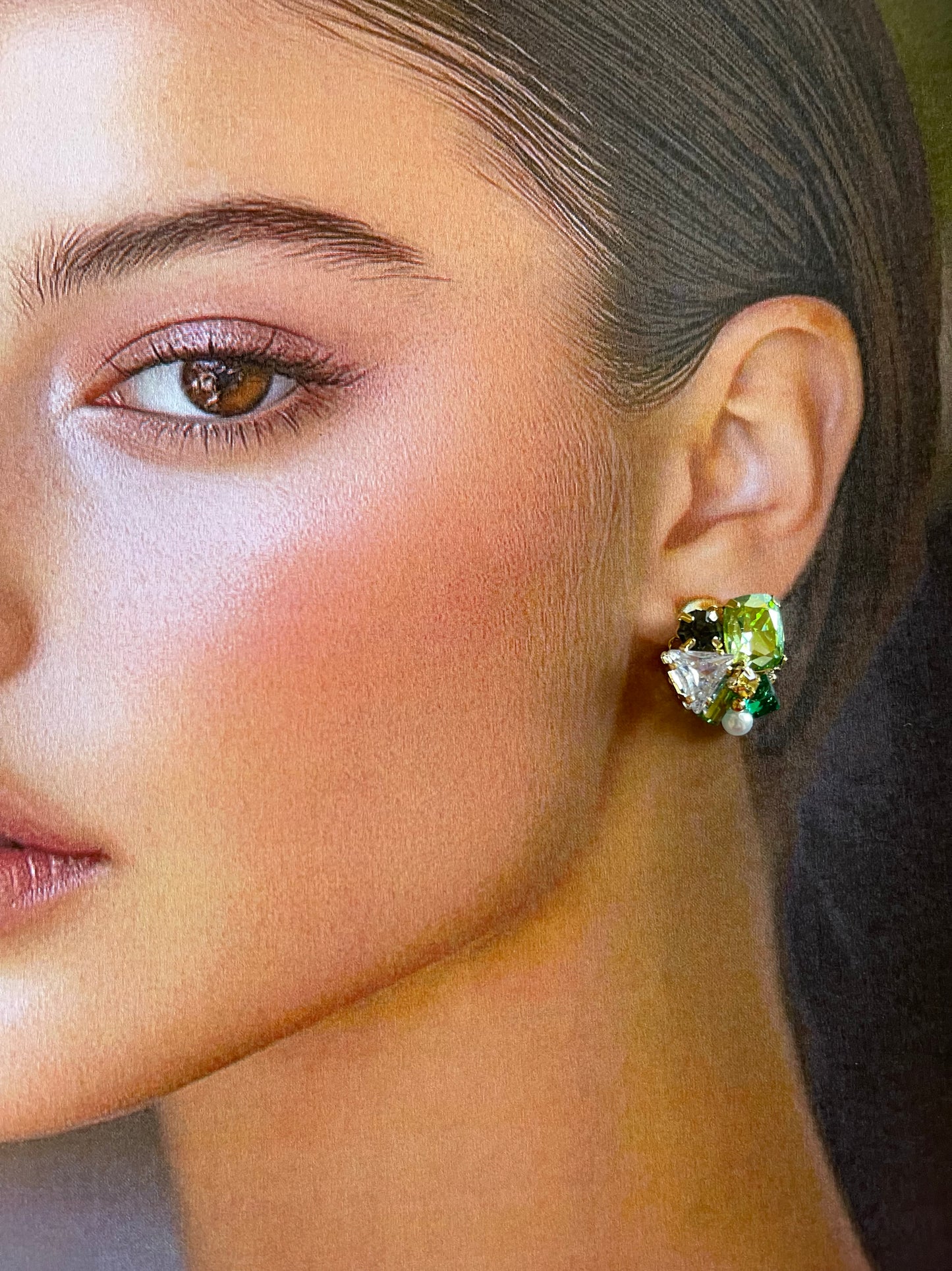Gardenia Handmade Earrings