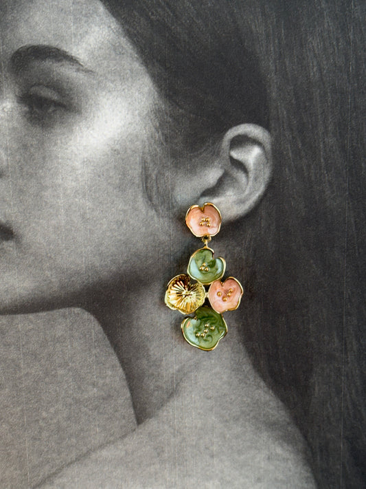 Enchanted Garden Drop Earrings