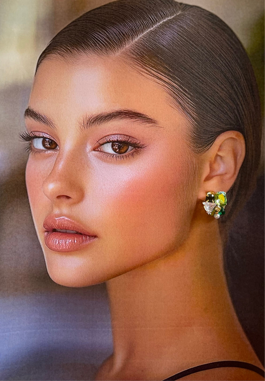 Gardenia Handmade Earrings